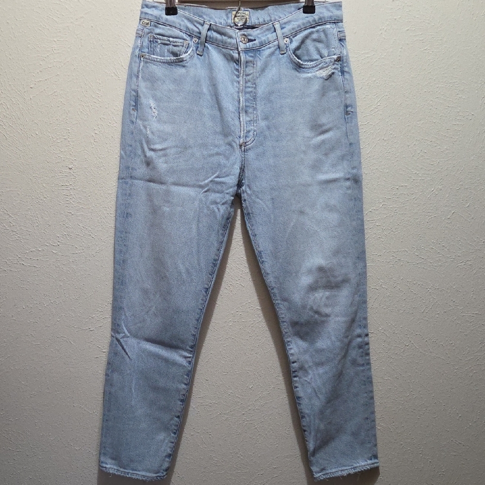Citizens Of Humanity Light Blue Ankle Jeans